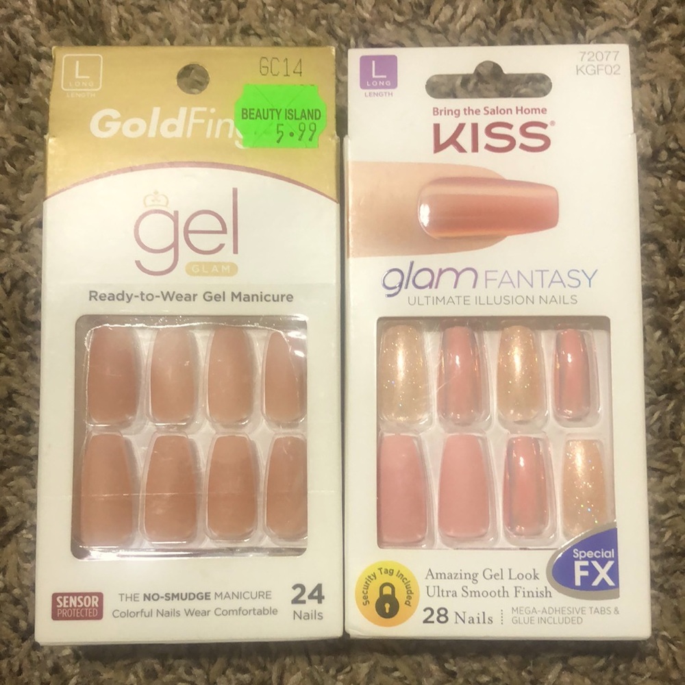 (2) Press-On Nail Sets!